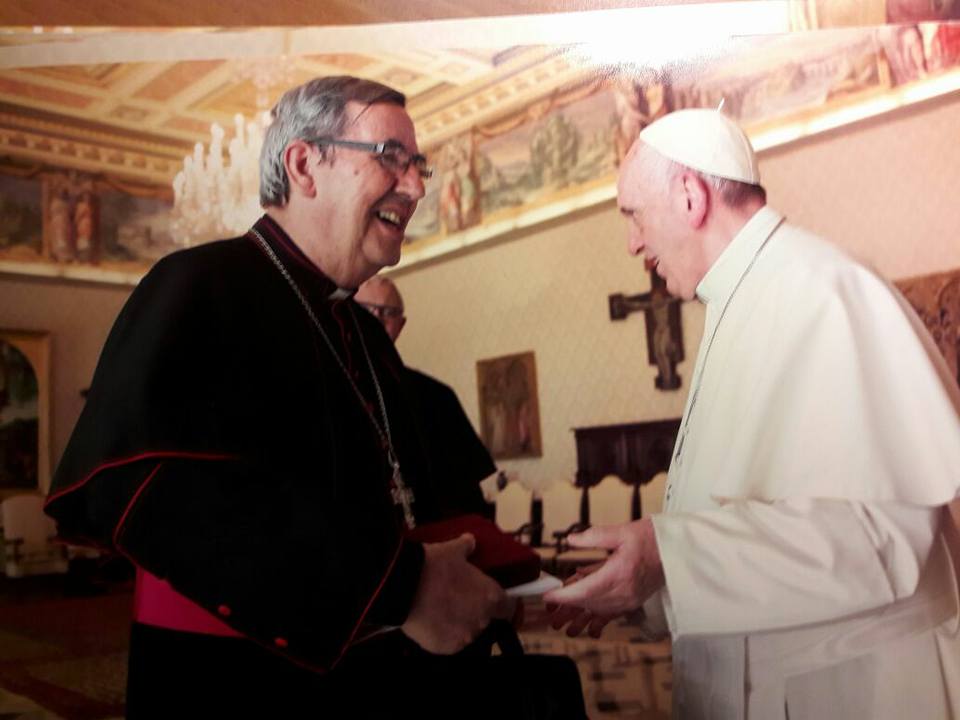 El Papa Francisco nombra miembro del consejo Pre-Sinodal a Monseñor Rafael Cob García Obispo de Puyo.